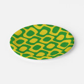 Ipanema Sidewalk Pattern, Beach Pattern, Brazil Papieren Bordje (Gekanteld)