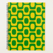 Ipanema Sidewalk Pattern, Beach Pattern, Brazil Planner (Voorkant)