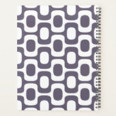 Ipanema Sidewalk Pattern, Beach Pattern, Brazil Planner (Achterkant)