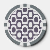 Ipanema Sidewalk Pattern, Beach Pattern, Brazil Poker Chips (Voorkant)