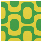 Ipanema Sidewalk Pattern, Beach Pattern, Brazil Stof (Close Up)