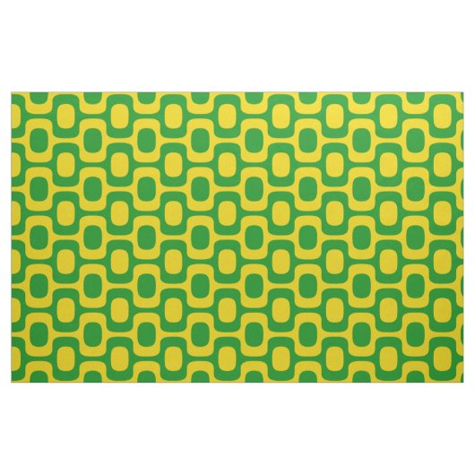 Ipanema Sidewalk Pattern, Beach Pattern, Brazil Stof (Fat Quarter)