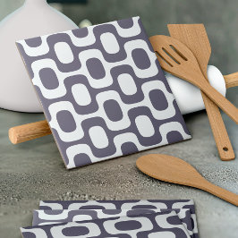 Ipanema Sidewalk Pattern, Beach Pattern, Brazil Tegeltje