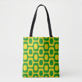 Ipanema Sidewalk Pattern, Beach Pattern, Brazil Tote Bag (Voorkant)