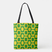 Ipanema Sidewalk Pattern, Beach Pattern, Brazil Tote Bag (Achterkant)