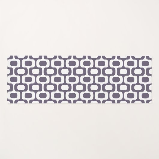 Ipanema Sidewalk Pattern, Beach Pattern, Brazil Yogamat (Voorkant (horizontaal))