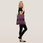 Ipanema Stijlvol Diamantpatroon Tote Bag (Op model)
