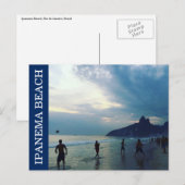 ipanema strand futbol briefkaart (Voorkant / Achterkant)