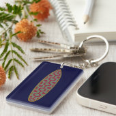 Ipanema zijdewand sleutelhanger (Voorkant Rechts)