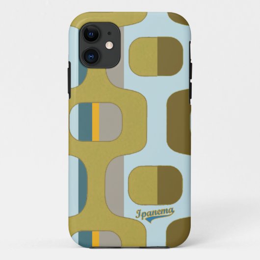 Ipanemietsje met strepen Case-Mate iPhone case (Achterkant)