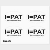 IPAT Sticker - Dave the Planet (Vel)