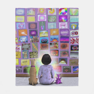 Iphelia Feelings Blanket Fleece Deken