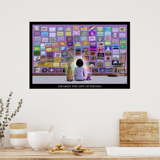 Iphelia Feelings Poster (Keuken)