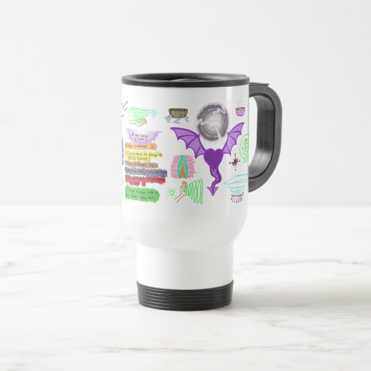 Iphelia Symbology Travel Mug Reisbeker (Voorkant rechts)