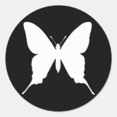 Iphiclides podaliririus ronde sticker (Voorkant)