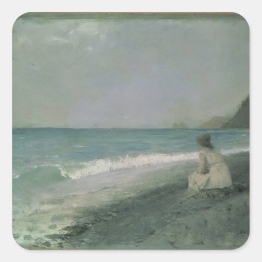 Iphigenia at Tauris, 1893 Vierkante Sticker (Voorkant)