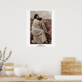 Iphigenie ii door Anselm Feuerbach Poster (Keuken)