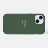 Iphoncase For U iPhone 15 Case (Achterkant horizontaal)