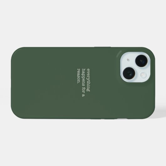 Iphoncase For U iPhone 15 Case (Achterkant horizontaal)