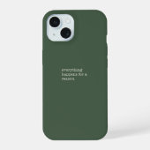 Iphoncase For U iPhone 15 Case (Achterkant)