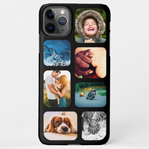 iPhone11 Pro Max 7 Photo Collage Rond iPhone 11Pro Max Hoesje