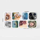 iPhone11 Pro Photo Collage Sjabloon Ronde Mobile iPhone Hoesje (Achterkant horizontaal)