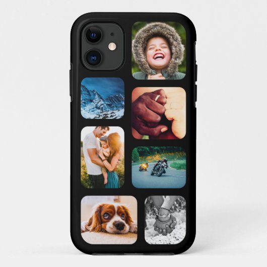 iPhone11 Sjabloon voor fotocollage sterk Case-Mate iPhone Case (Achterkant)