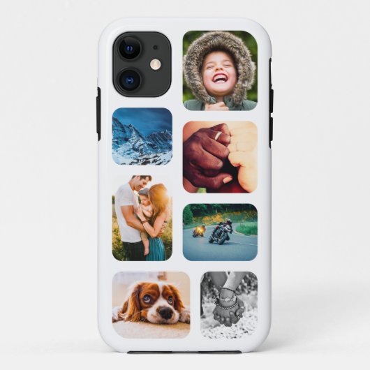 iPhone11 Sjabloon voor fotocollage sterk Case-Mate iPhone Case (Achterkant)