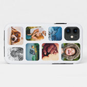 iPhone11 Sjabloon voor fotocollage sterk Case-Mate iPhone Case (Achterkant (horizontaal))