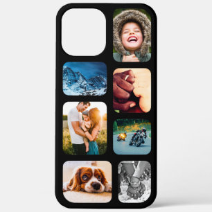 iPhone12 Maximale Sjabloon voor fotocollage Rond t Case-Mate iPhone Case
