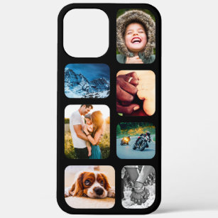 iPhone12 Maximale Sjabloon voor fotocollage Rond t Case-Mate iPhone Case