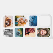 iPhone12 Pro Max Photo Collage Sjabloon Ronde iP iPhone Hoesje (Achterkant horizontaal)