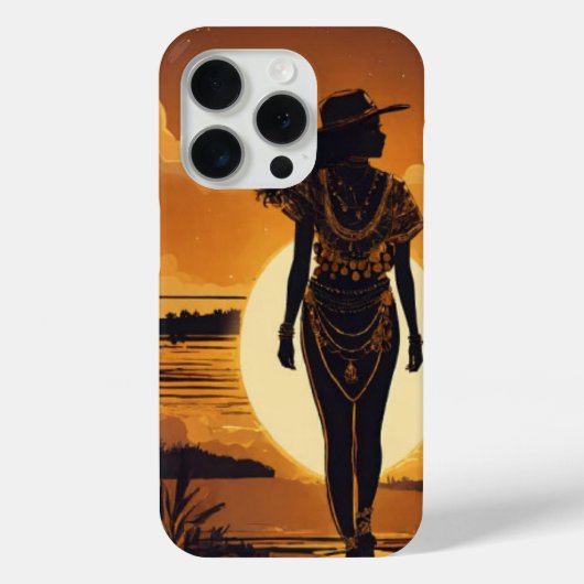 iPhone15 Hoesje- Safari Meisje Case-Mate iPhone Case (Achterkant)