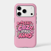 iPHONE17 HOESJE ROZE MET CITAAAT