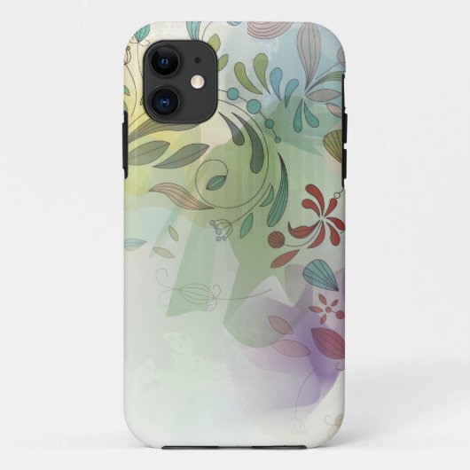 iPhone5 Abstracte Waterverf Floral Case-Mate iPhone Case (Achterkant)