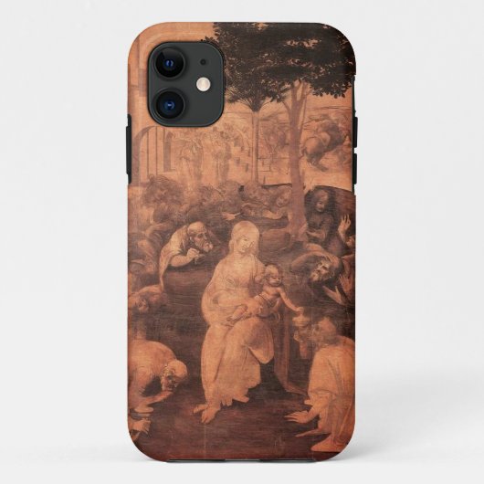 iPhone5 case Leonardo da Vinci Adorazione dei Magi (Achterkant)