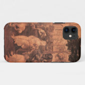 iPhone5 case Leonardo da Vinci Adorazione dei Magi (Achterkant (horizontaal))