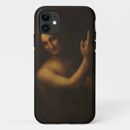 iPhone5 case Leonardo da Vinci John the Baptist (Achterkant)
