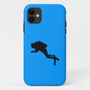 iPhone5 CM/BT - Scuba Diver iPhone 11 Hoesje