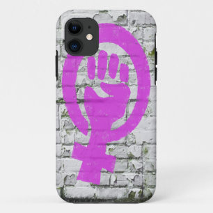 iPhone5 Hoesje aan de krachtmuur van vrouwen