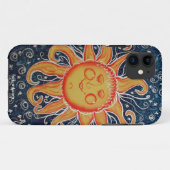 iPhone5 hoesje Sun (Achterkant (horizontaal))