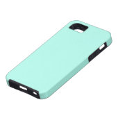 iphone5 lichtblauw blauwgroen blauw Case-Mate iPhone case (Onderkant)