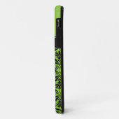 iPhone5 Lime Green Black Damask Monogram Case-Mate iPhone Case (Achterkant/links)