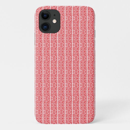 iPhone 11 Hoesje | Barely There | Rood | Stijlvol (Achterkant)