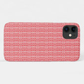 iPhone 11 Hoesje | Barely There | Rood | Stijlvol (Achterkant (horizontaal))