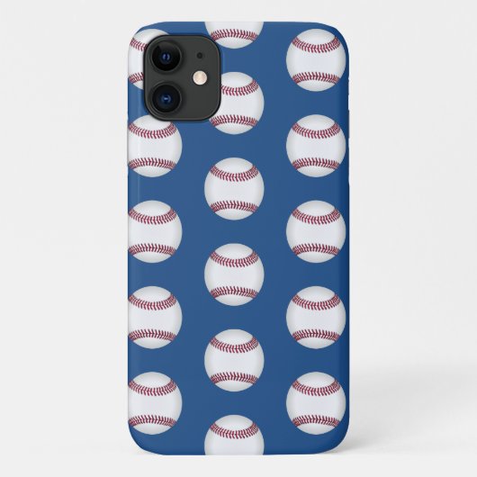 iPhone 11 Hoesje-Baseballen Case-Mate iPhone Case (Achterkant)