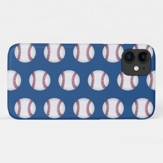 iPhone 11 Hoesje-Baseballen Case-Mate iPhone Case (Achterkant (horizontaal))