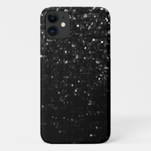 iPhone 11 Hoesje Black Crystal Bling Strass