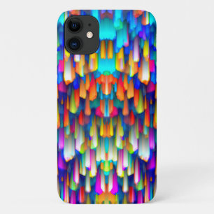 iPhone 11 Hoesje Colorful digital art splashing
