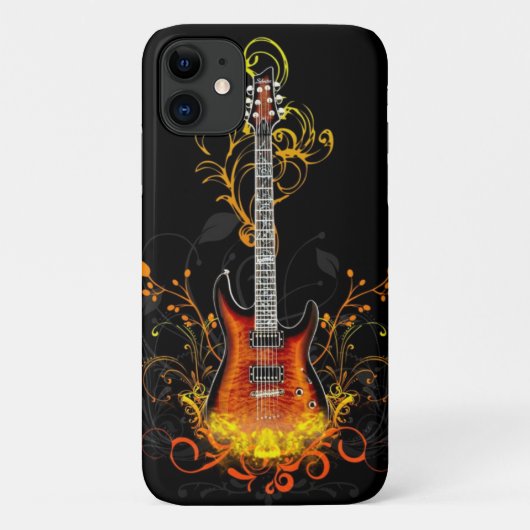 iphone 11 Hoesje-Guitar Case-Mate iPhone Case (Achterkant)